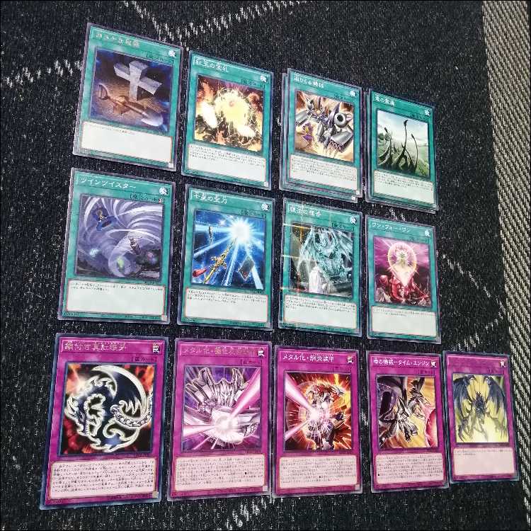 遊戯王　真紅眼　レッドアイズ　デッキ　黒石　鋼炎竜　黒炎竜　[04368]