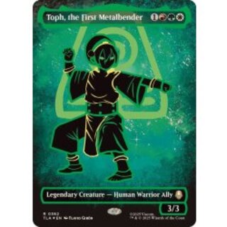 (Neon Green FOIL)(Full Art)Toph, the First Metalbender [English] [TLA