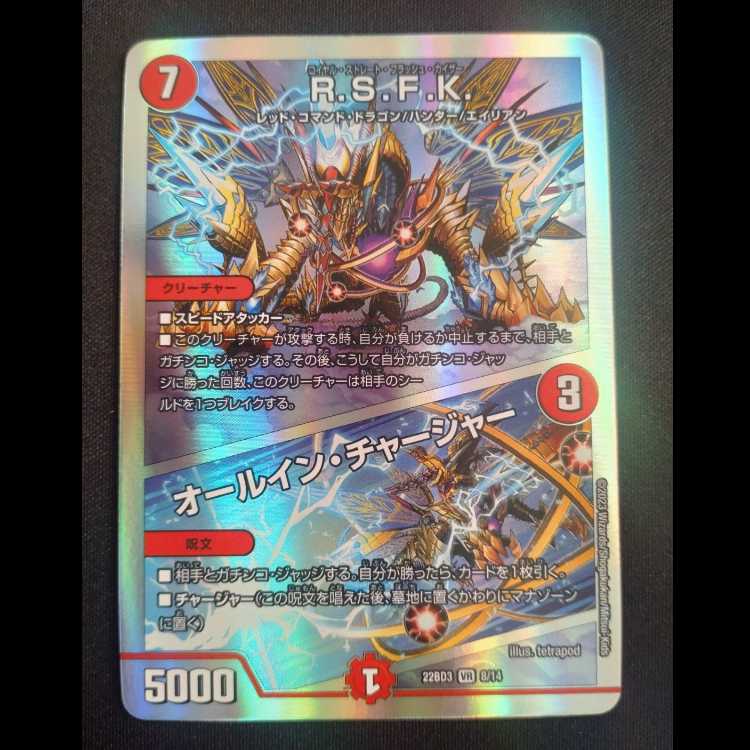 R.S.F.K.|All-in Charger VR 8/14