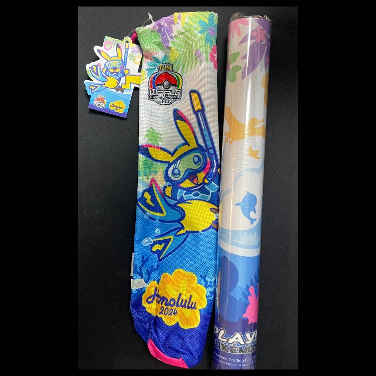 ポケモンカードゲーム ラバープレイマット 海外版 WCS2024 ホノルル ピカチュウ