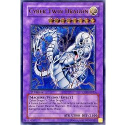 [Condition B] ☆Old Asia ☆Cyber Twin Dragon [Relief] {CRV-AE035} [For Collector] {CRV-AE035