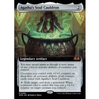(FOIL)(フルアート)アガサの魂の大釜/Agatha's Soul Cauldron《英語》【WOE】