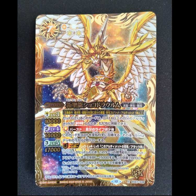 極聖龍ショコドラウルム(SECRET) X-SEC BS67-X08