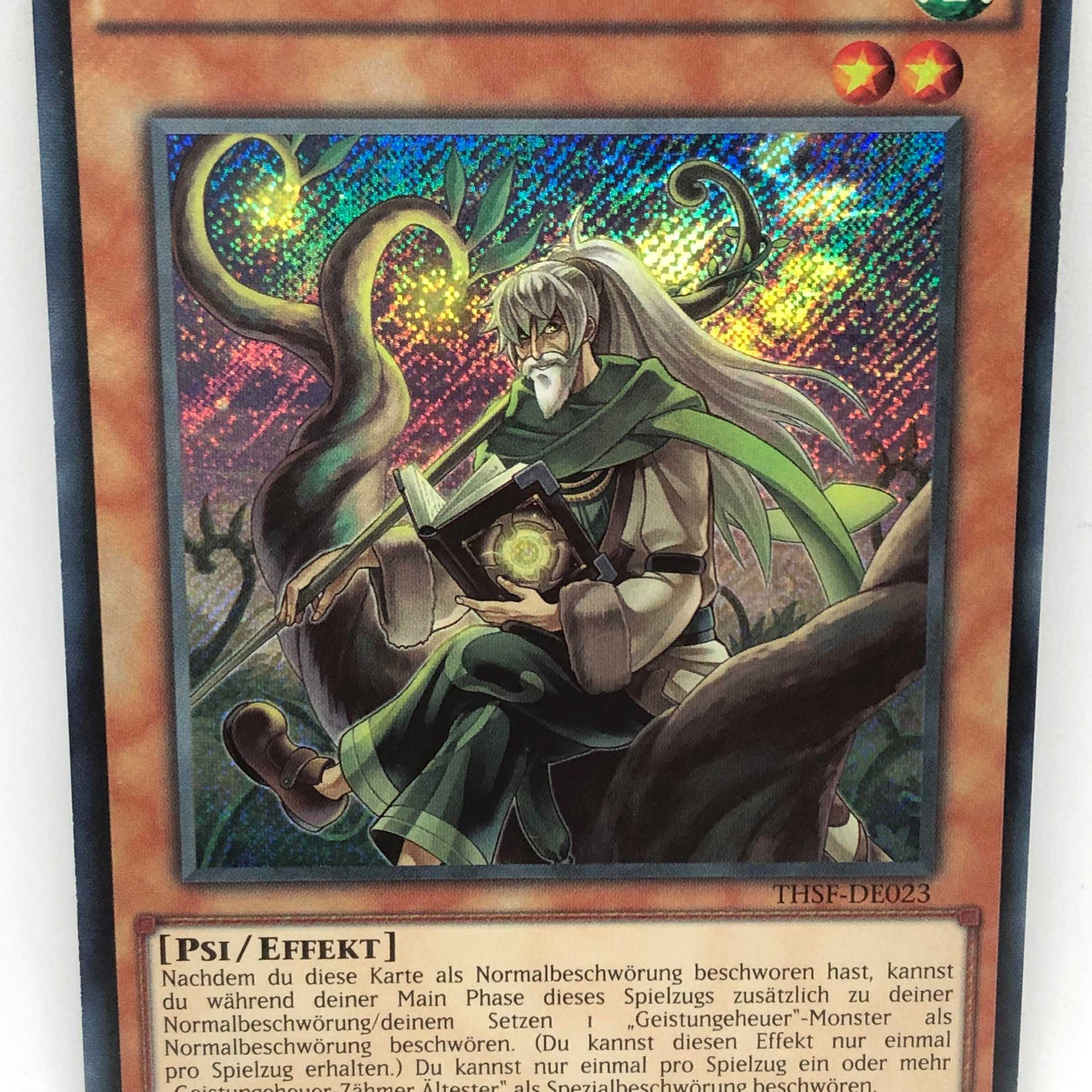 遊戯王 ドイツ語 霊獣使いの長老 1st Thsf シークレットの通販 ワールドカード 海外カード取扱 Magi トレカ専用フリマアプリ