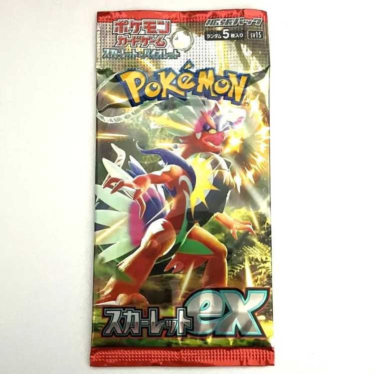 スカーレットex 未開封パック 1パック