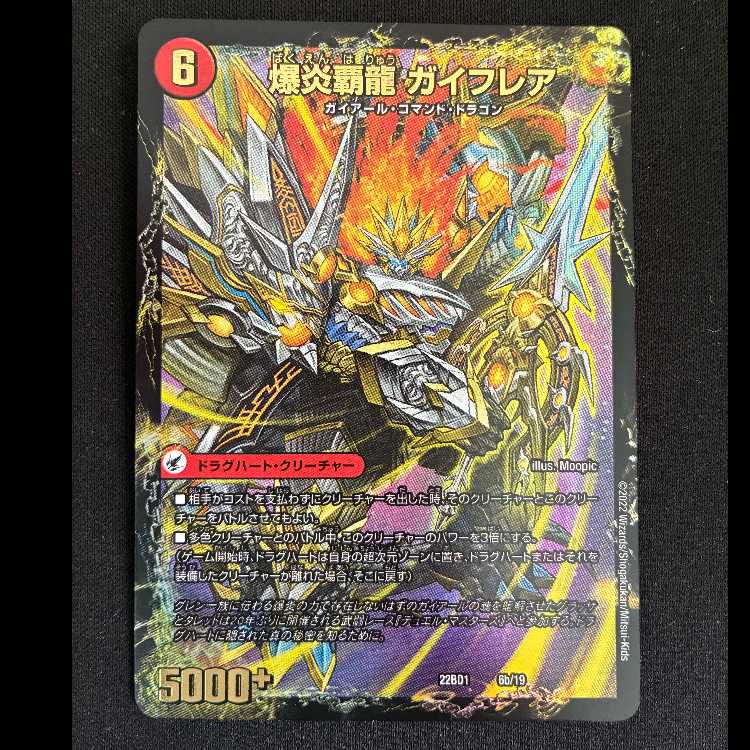 爆炎大剣 ガイサーガ|爆炎覇龍 ガイフレア 22BD1 6a/19
