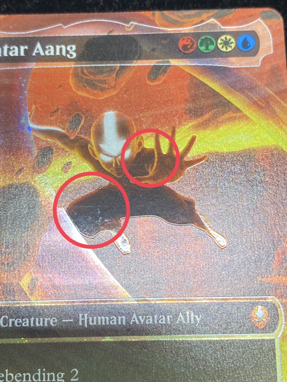 [EX+](Raised FOIL) Avatar Aang [English] [TLA