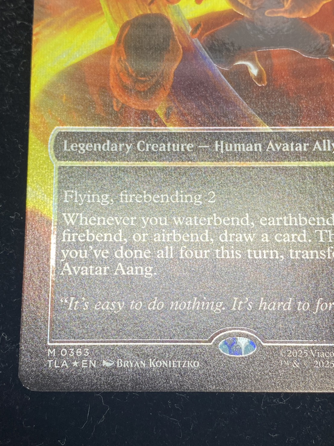 [EX+](Raised FOIL) Avatar Aang [English] [TLA