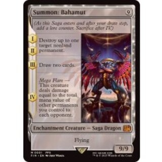 (FOIL) Summon: Bahamut [English] [FIN 1