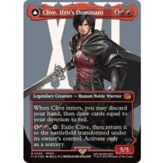 (SERGE FOIL) Clive, Ifrit's Dominant [English] [FIN 1