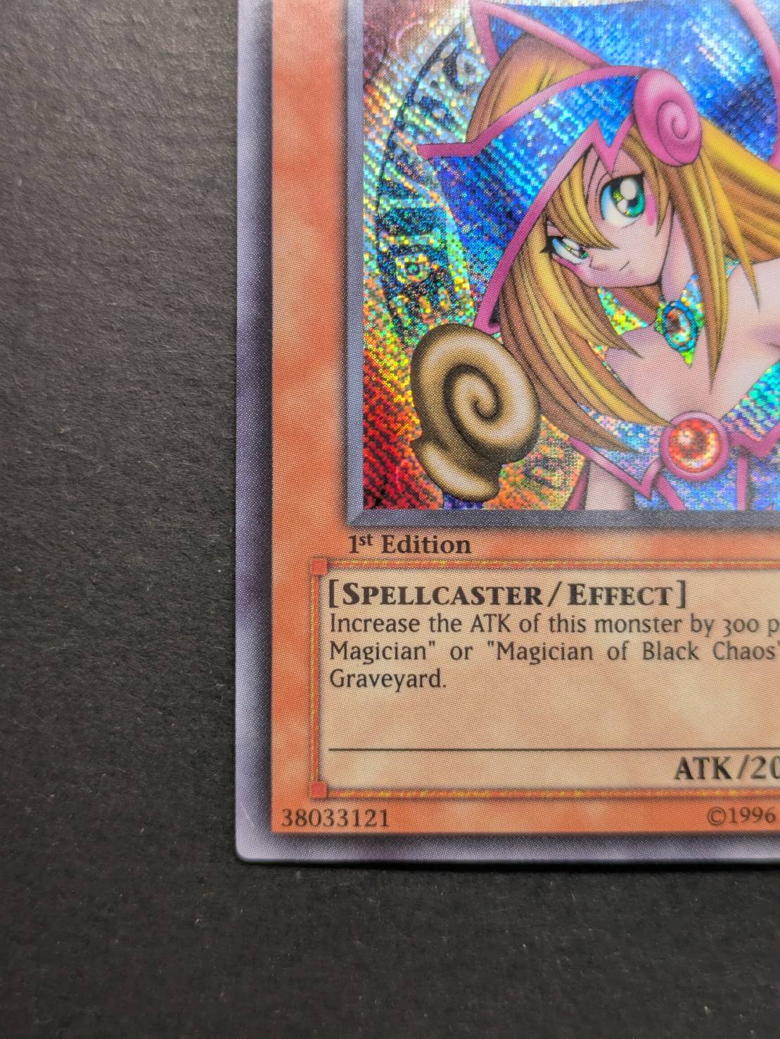 〔状態B〕☆旧アジア☆ブラックマジシャンガール【シークレット】{MFC-000}《モンスター》