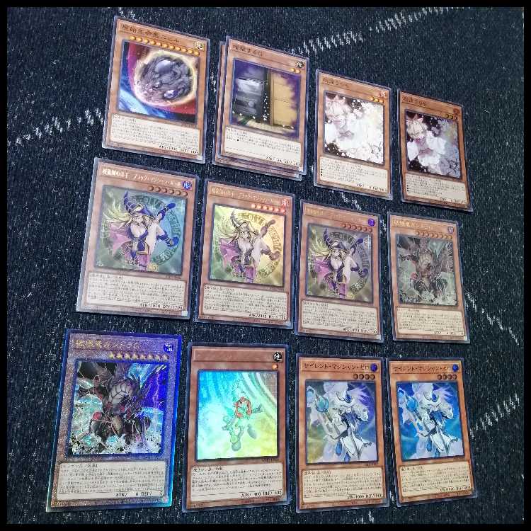 遊戯王　光の黄金櫃　デッキ　ブラックマジシャンガール　[04415]