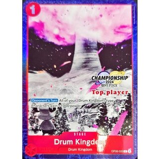 Drum Kingdom(English/Top Player/CS2024/illust:Miche)[C] {OP08-020} 1