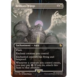 (FOIL)(フルアート)輝かしき翼/Brilliant Wings《英語》【FIC】