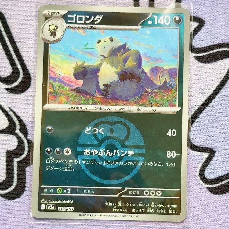 ゴロンダ(ボール柄/ミラー仕様) 113/193