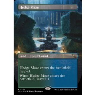 [EX+](FOIL)(Full Art) Hedge Maze [MKM 1