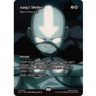(FOIL)(フルアート)アンのシェルター/Aang's Shelter　//　テフェリーの防御/Teferi's Protection《英語》【TLE】 1