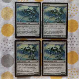 金属ガエル　4枚