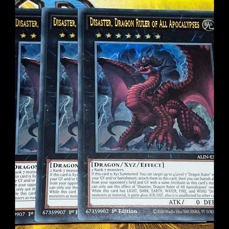 Psychic Conqueror - Disaster English EU edition 3 copies