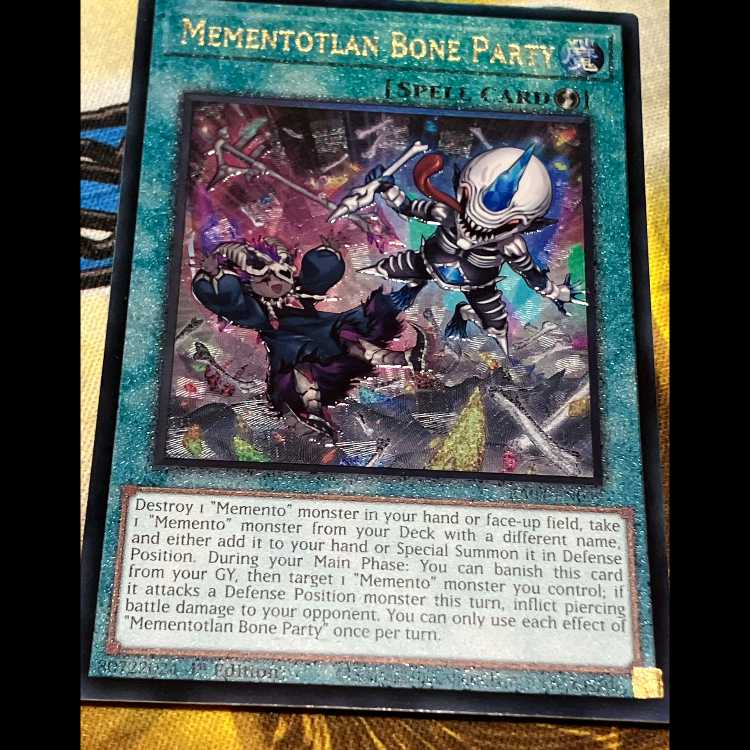 メメント・ボーン・パーティー　　英語版　EU版　レリーフ　アルティメット