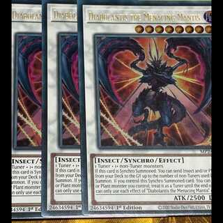 Demon Mantis Diabolantis, English EU edition, 3 copies.