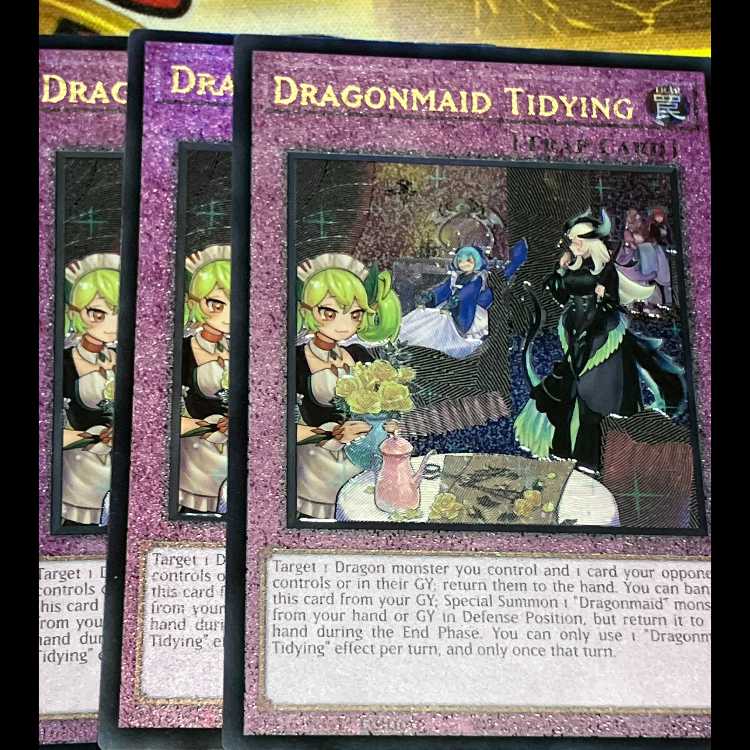 ドラゴンメイドのお片付け　　英語版　EU版　レリーフ　アルティメット3枚