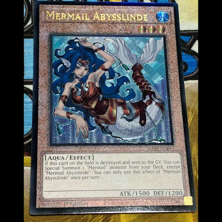 水精鱗－アビスリンデ　英語版　EU版　レリーフ　アルティメット