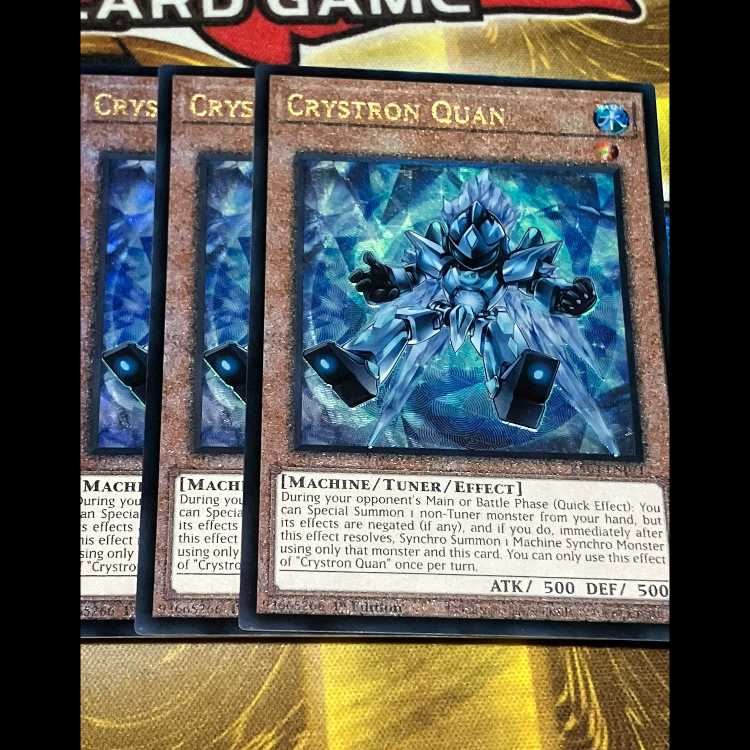 水晶機巧－クオン　英語版　EU版　レリーフ　アルティメット3枚