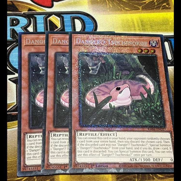 Danger! Tsuchinoko? English EU version Collector's Rare 3 copies