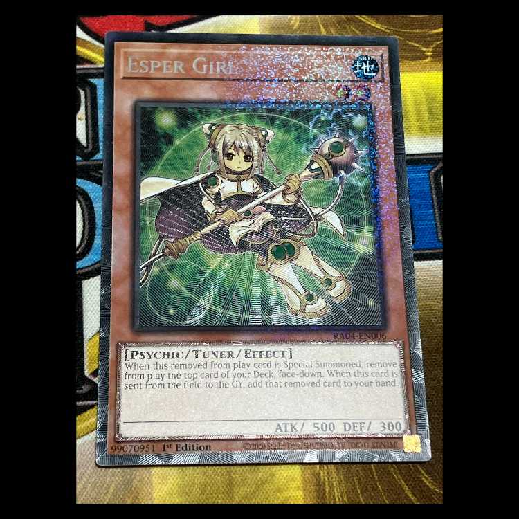 Esper Girl English EU edition Collector's Rare