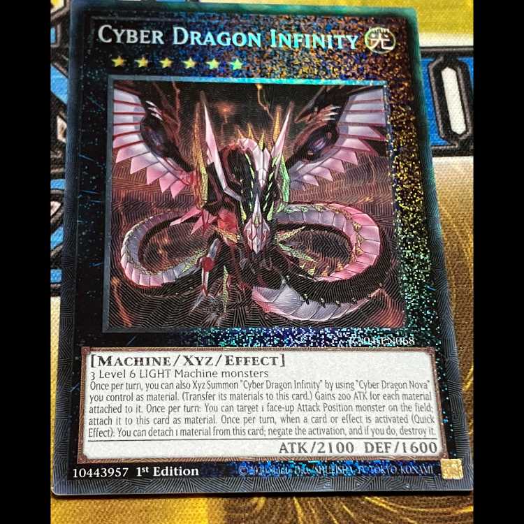 サイバー・ドラゴン・インフィニティ　英語版　EU版　コレクターズレア