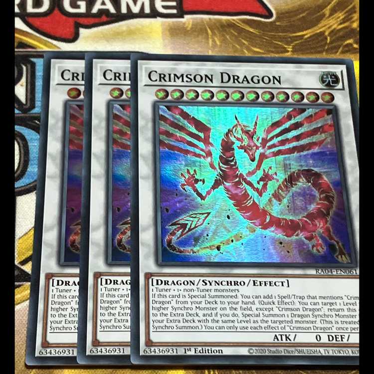 赤き竜　　　英語版　EU版　3枚　スーパー