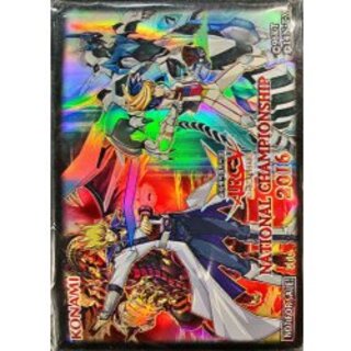 [Condition A-] Sleeves "Jack Atlas & Hugo (NATIONALCHAMPIONSHIP2016)", 50 sheets [-] {-}