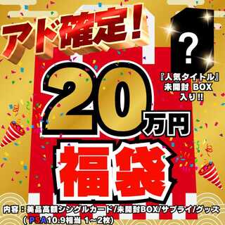 ◆20万円◆アド確定！福袋◆限定1袋！人気タイトル 未開封BOX 入り◆ワンピースカード◆ワンピ福袋◆ワンピース福袋◆