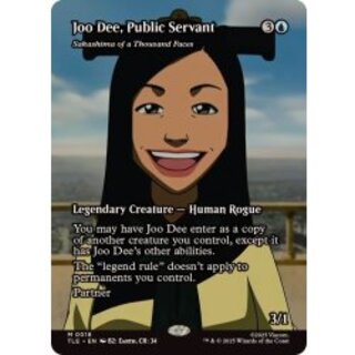 (FOIL)(Full Art) Joo Dee, Public Servant of the Capital // Sakashima of a Thousand Faces [English] [TLE 1