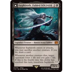 威名のソルジャー、セフィロス/Sephiroth, Fabled SOLDIER《英語》【FIN】 1枚