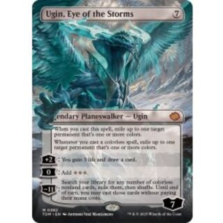 (フルアート)嵐の目、ウギン/Ugin, Eye of the Storms《英語》【TDM】 1
