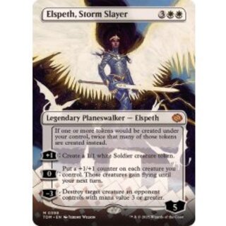 (フルアート)嵐の討伐者、エルズペス/Elspeth, Storm Slayer《英語》【TDM】 1