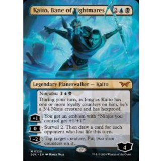 [EX+](Full Art)(0328)Darkness Dream Damn, Kaito, Bane of Nightmares [English] [DSK 1