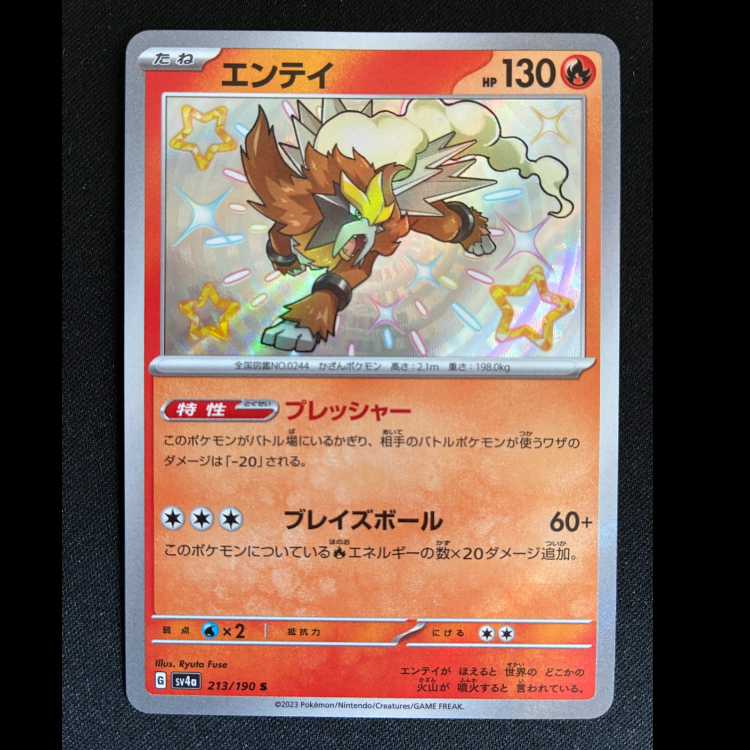 Entei S 213/190 1枚