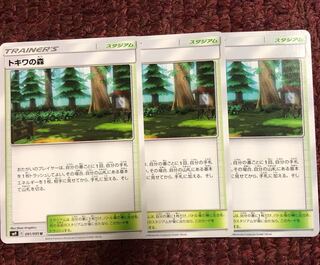 トキワの森 3枚セット