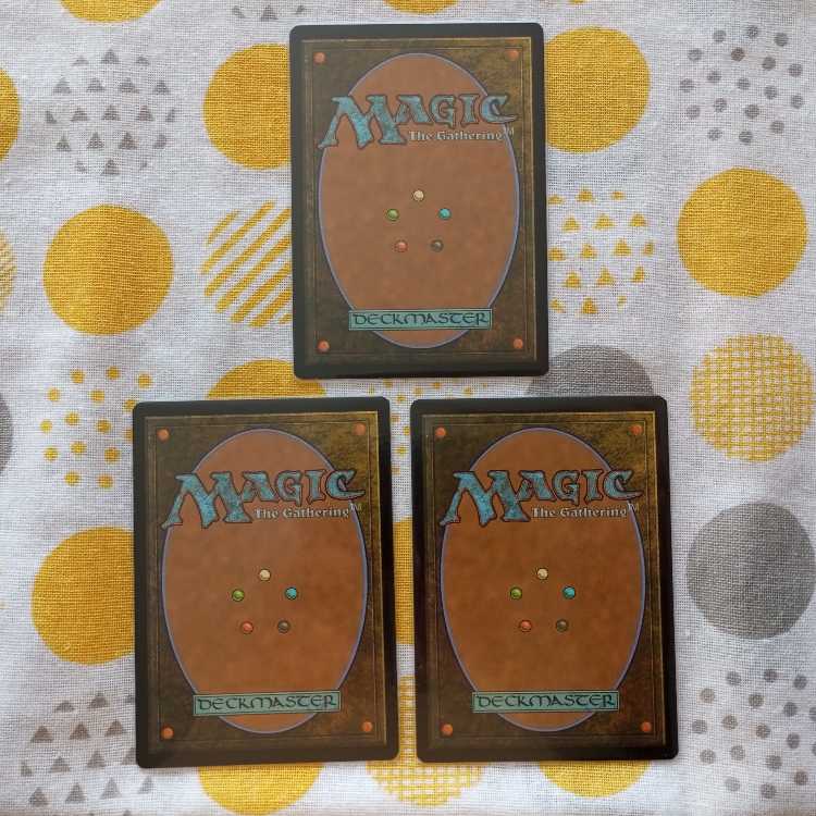 引き裂く流弾 3枚