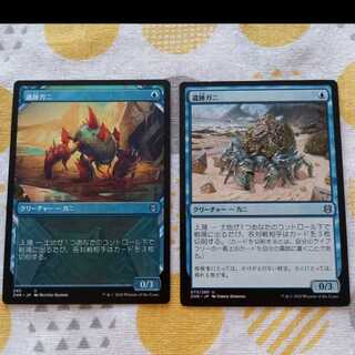 遺跡ガニ　2種 2枚