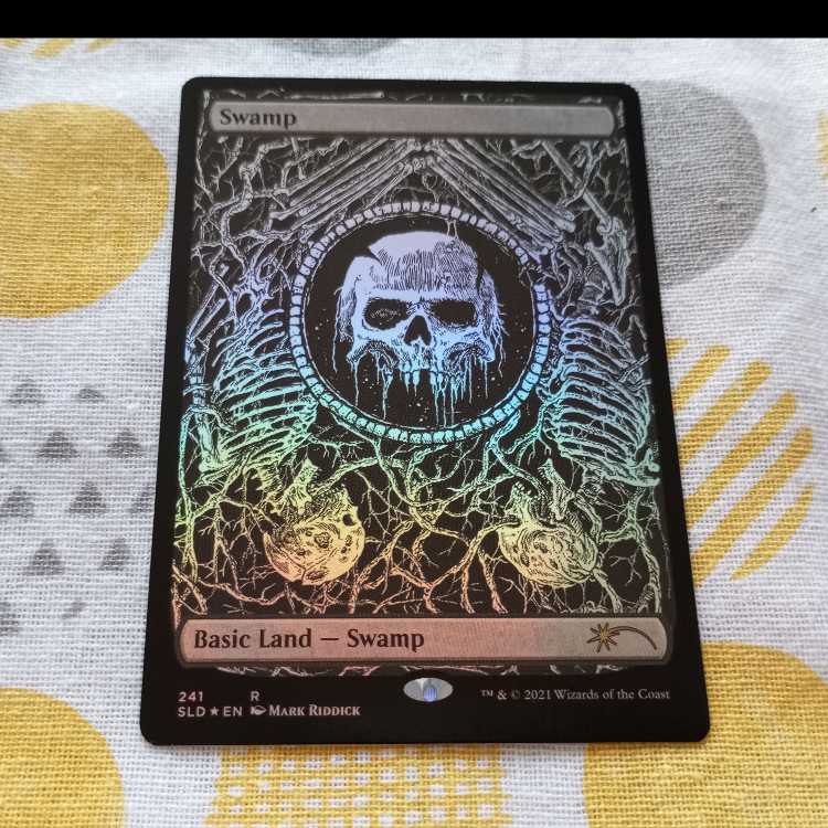 Swamp Foil Full Art SLD 1枚