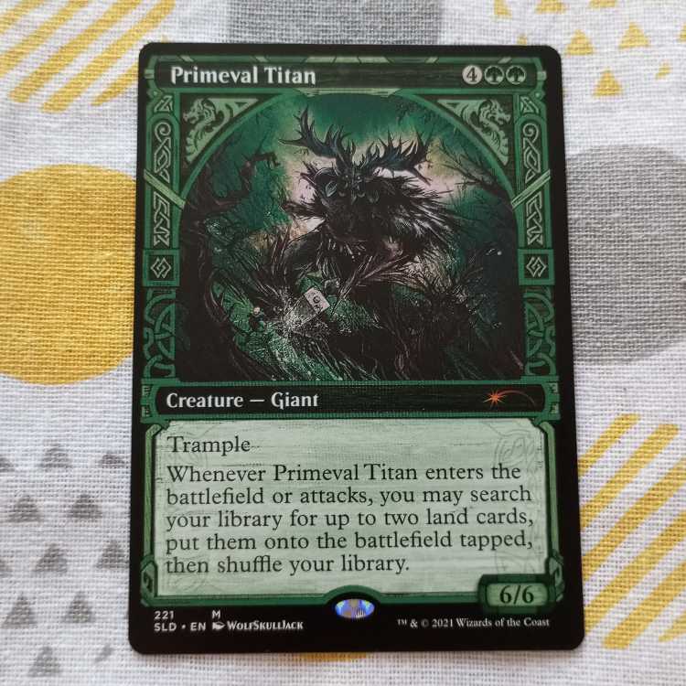 Primeval Titan Showcase SLD 1枚