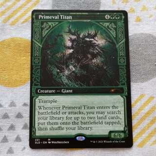 Primeval Titan Showcase SLD 1枚