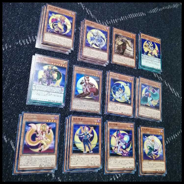 Yu-Gi-Oh! Deck Moonlight Moonlight Lunalight Sabre Dancer Lunalight Fusion [04477]. 1枚