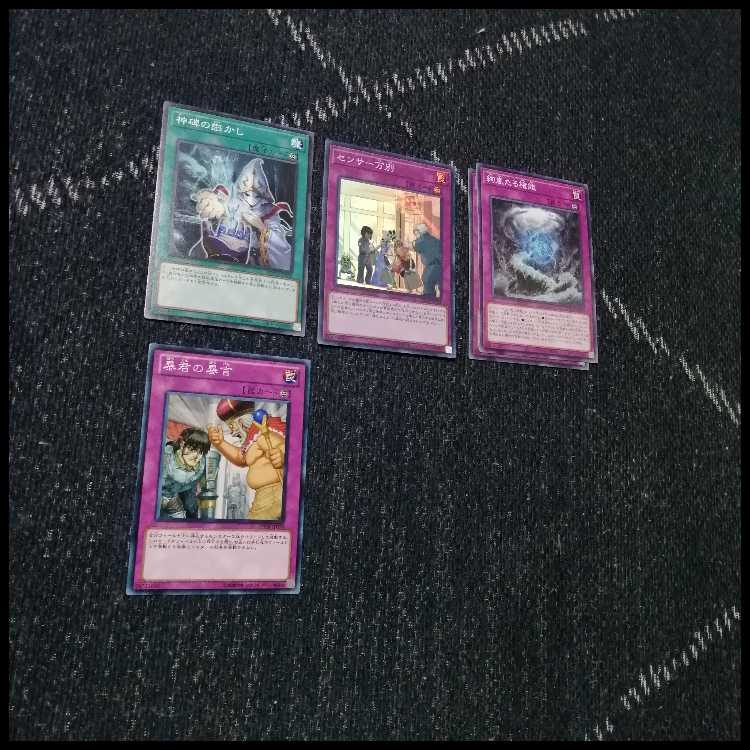 遊戯王 　デッキ　絢嵐　神碑　デッキ　ルーン　神碑の泉　穂先　[04471] 1枚