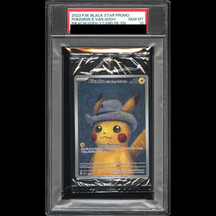 【PSA10】ピカチュウ ゴッホ プロモ 未開封 PROMO 085/SVP 1枚