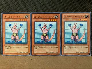 【ぽぽたん】遊戯王 5745 カンガルー・チャンプ 3枚 ノーマル